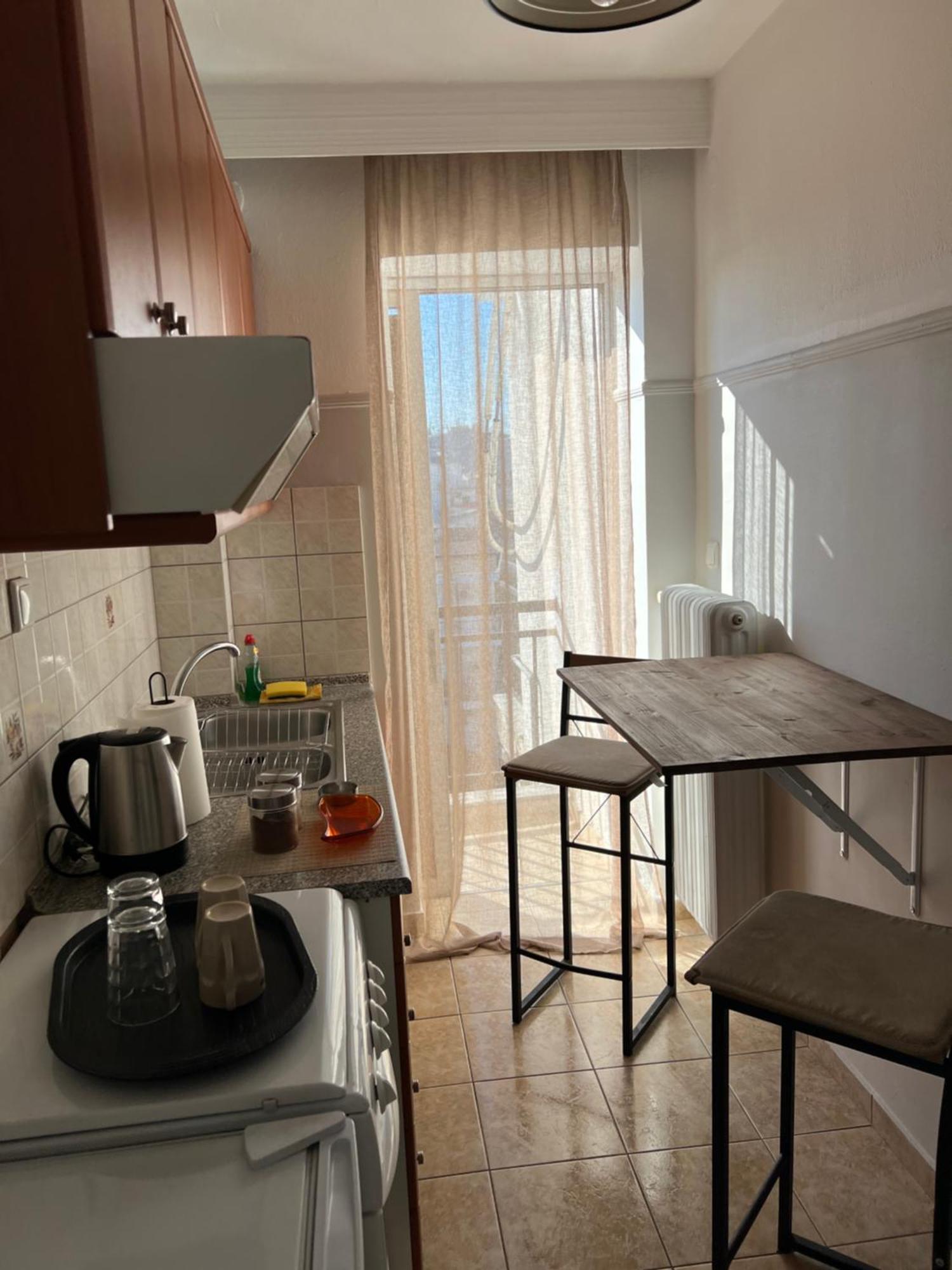 Rooftop Apartment لاريسا المظهر الخارجي الصورة