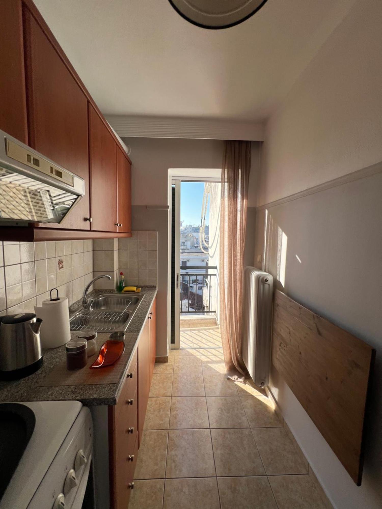 Rooftop Apartment لاريسا المظهر الخارجي الصورة